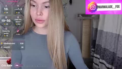 Marmalade Fox online show from February 16, 5:42 pm