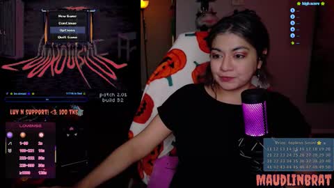 Snapshot of maudlinbrat chatting on November 29, 4:48 am maudLin online show from November 29, 4:48 am