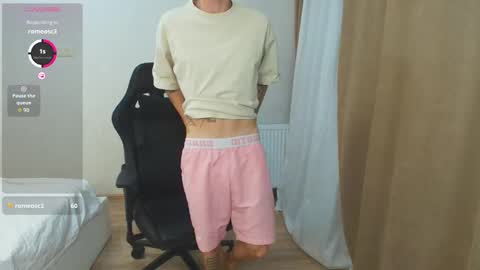 Max Gen with tats 24years  And Ethan without tats 20 years online show from October 23, 12:10 am