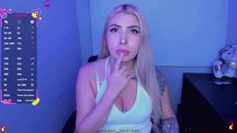 Megan rose online show from April 1, 3:18 am
