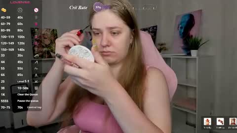 Snapshot of megan_violer chatting on July 9, 5:28 pm Megan Mon Fri 1600-2200pm Tue Wen Sat 0900-1600pm online show from July 9, 5:28 pm