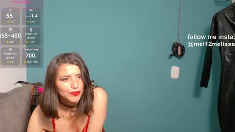 Snapshot of mel12meli chatting on March 25, 9:32 pm Melissa online show from March 25, 9:32 pm