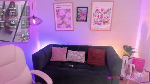 Snapshot of melissa_koster chatting on July 9, 5:22 am Melissa 3 online show from July 9, 5:22 am