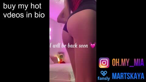 Mia Martskaya online show from January 2, 8:28 am