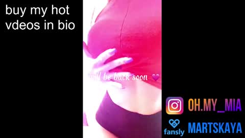 Mia Martskaya online show from January 12, 5:56 am