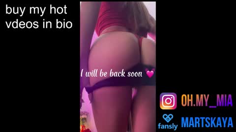 Mia Martskaya online show from October 23, 10:36 am