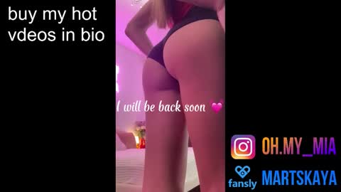 Mia Martskaya online show from November 29, 8:06 am