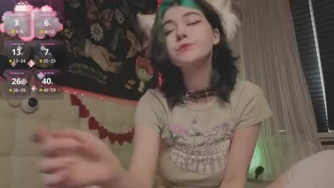 Snapshot of miko_meow chatting on October 2, 6:53 am Miko online show from October 2, 6:53 am