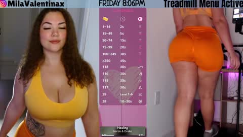 Mila Valentina online show from February 28, 1:06 am