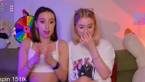 MilaBlack and  StacyBlonde Today unboxing Lovens OMG online show from February 18, 7:43 pm