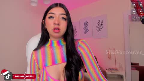 Snapshot of missvancouver_ chatting on December 12, 12:05 am Mafe Jimenez online show from December 12, 12:05 am
