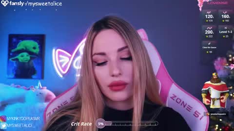 mysweetalice online show from January 31, 7:45 pm