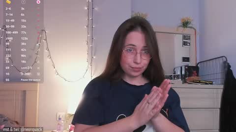 Snapshot of neonquack chatting on December 13, 3:43 pm Riley online show from December 13, 3:43 pm