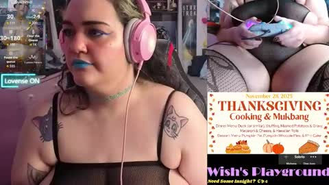 Wishs Playground online show from November 12, 6:58 am