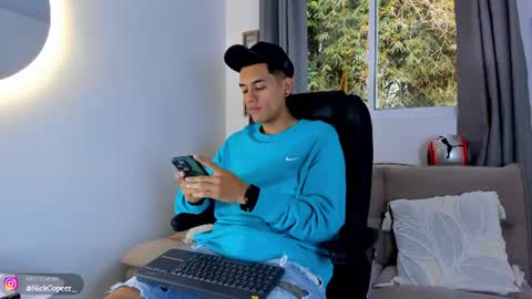 Snapshot of nickcopeer_ chatting on July 6, 12:57 pm Nick Copeer online show from July 6, 12:57 pm