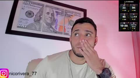 Snapshot of nico_rivera chatting on July 2, 3:34 am Nicolas online show from July 2, 3:34 am