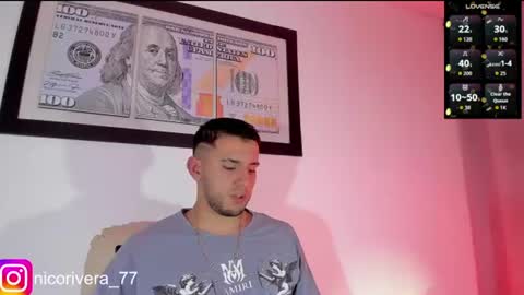 Snapshot of nico_rivera chatting on July 7, 4:15 am Nicolas online show from July 7, 4:15 am