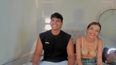 Snapshot of nicole_and_thiago1 chatting on March 18, 10:24 pm nicole_and_thiago1 online show from March 18, 10:24 pm
