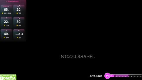 Snapshot of nicollbashel chatting on October 1, 5:57 am Nicoll Independent model online show from October 1, 5:57 am