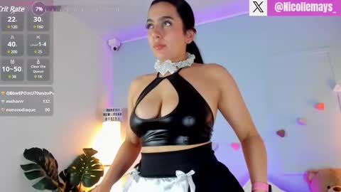 Snapshot of nicolle_mays chatting on March 12, 7:49 pm Nicolle Mays online show from March 12, 7:49 pm