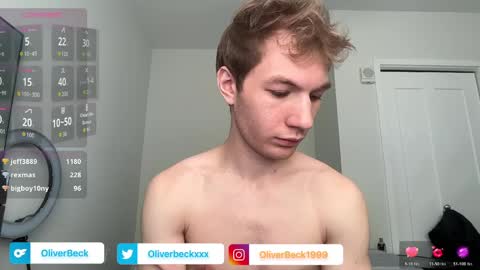 Oliver Beck online show from March 27, 6:40 pm