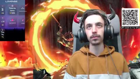 Snapshot of oni_hoshi chatting on February 20, 6:24 pm Oni hoshi online show from February 20, 6:24 pm