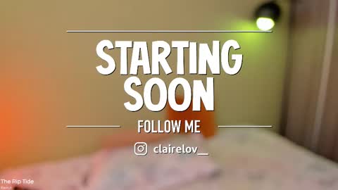 Claire online show from December 14, 8:02 pm