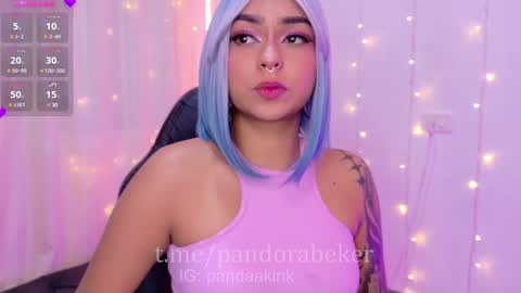 Snapshot of pandorabeker chatting on January 9, 10:52 pm online show from January 9, 10:52 pm