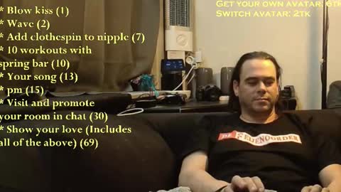 Chris online show from February 12, 5:02 am