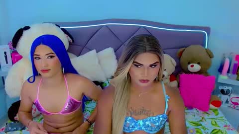 Snapshot of party_duo_trans chatting on November 6, 5:08 am sara y cata online show from November 6, 5:08 am