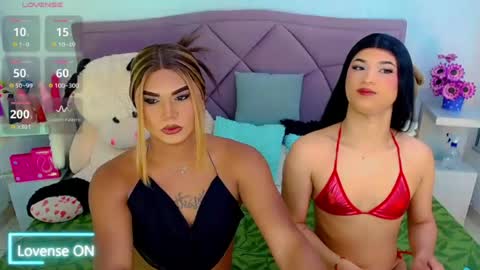 Snapshot of party_duo_trans chatting on June 14, 5:20 am sara y cata online show from June 14, 5:20 am