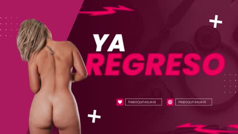 Snapshot of piaboquitasuave chatting on February 14, 5:32 pm PIA BOQUITA SUAVE online show from February 14, 5:32 pm