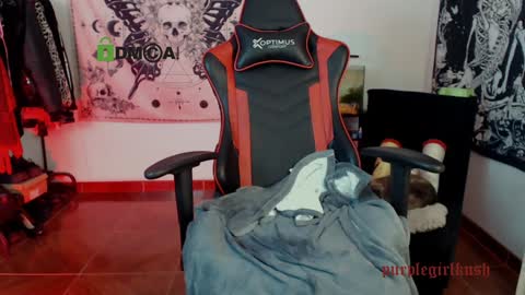 Snapshot of purpelkush chatting on January 29, 7:25 am Purplekush Violet punk online show from January 29, 7:25 am