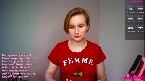 Cherry  Miss Cherry online show from June 12, 2:05 pm