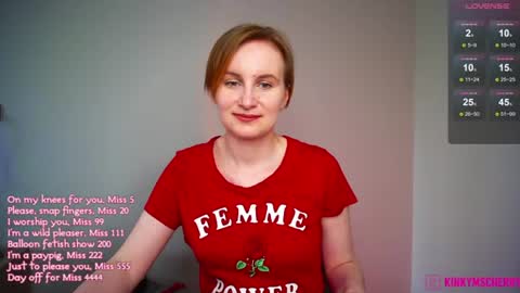 Cherry  Miss Cherry online show from June 21, 2:30 pm