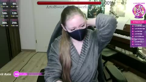 Snapshot of realartofslut chatting on April 24, 6:54 pm realartofslut online show from April 24, 6:54 pm
