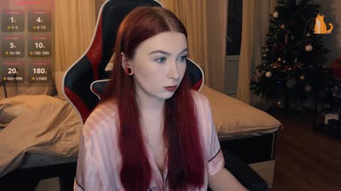 Snapshot of redhaired_kitty chatting on January 18, 2:23 pm Lina online show from January 18, 2:23 pm