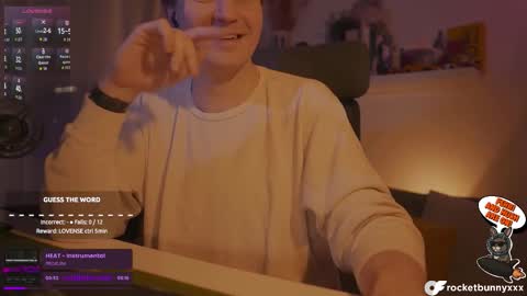 Rocket Bunny online show from February 19, 9:55 pm