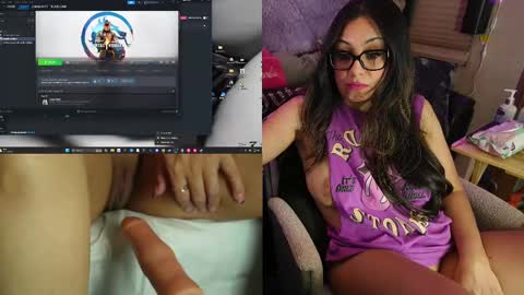 Snapshot of roknblaze chatting on September 17, 11:50 pm Rok-N-Blaze online show from September 17, 11:50 pm