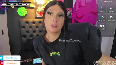 ROMINA OWEN online show from December 8, 1:36 pm