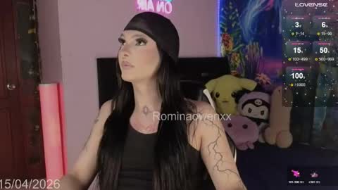 ROMINA OWEN online show from April 15, 5:03 am