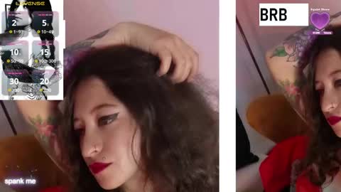 Snapshot of roshhell chatting on October 7, 3:47 am Rosh Hell online show from October 7, 3:47 am