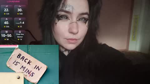 Snapshot of sabrina_raiders_666 chatting on April 23, 8:35 am Lilith Solar online show from April 23, 8:35 am