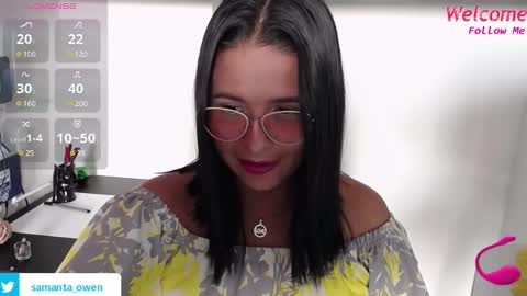 Snapshot of samanta_owen chatting on December 5, 11:16 am SAMANTA OWEN online show from December 5, 11:16 am