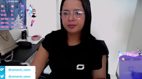 Snapshot of samanta_owen chatting on December 8, 1:58 pm SAMANTA OWEN online show from December 8, 1:58 pm