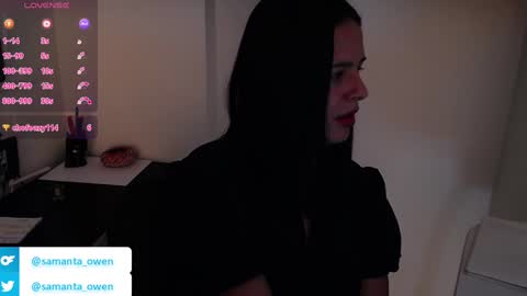 Snapshot of samanta_owen chatting on December 10, 2:28 pm SAMANTA OWEN online show from December 10, 2:28 pm