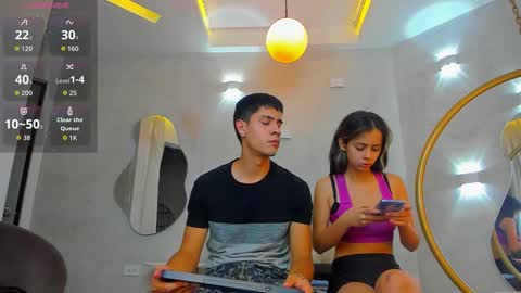 Snapshot of samantha_and_bastian chatting on February 27, 5:51 am samantha_and_bastian online show from February 27, 5:51 am