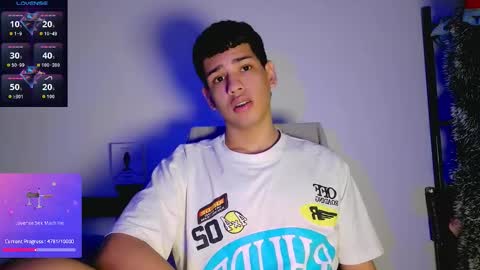 santi online show from February 9, 8:13 pm