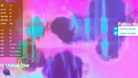 Dean Carter online show from March 9, 10:25 pm