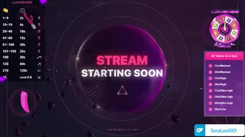 SeraLeeXXX online show from March 23, 6:01 pm